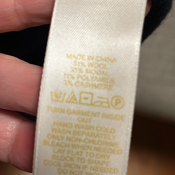 Kate Spade ♠️ Constellation Las Vegas Sweater, Rich Navy, XL, NWT - Picture 9 of 9